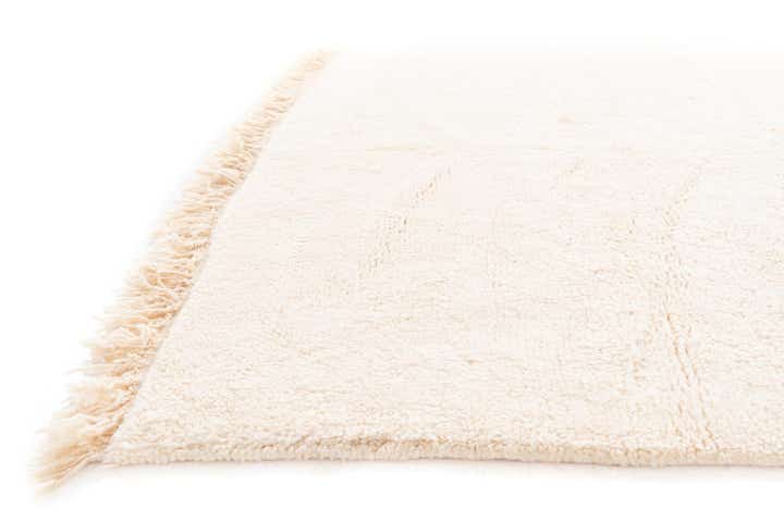 6' 6 x 10' Hand Knotted Moroccan Wool Rug