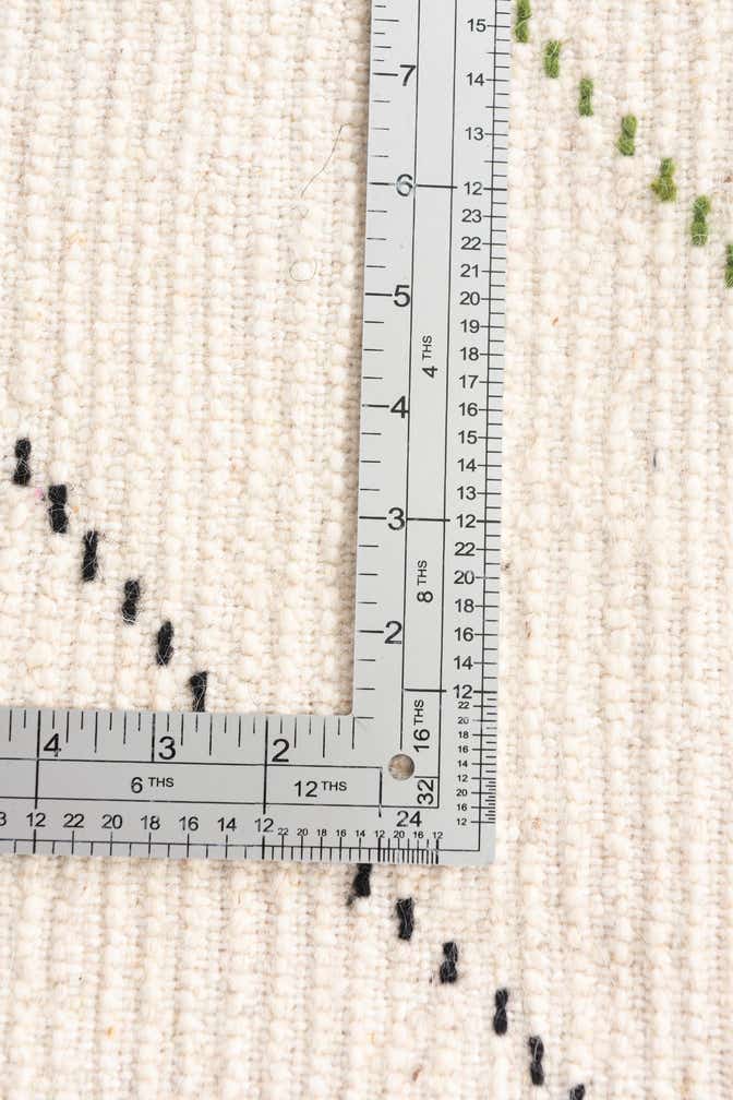 6' 8 x 10' Hand Knotted Moroccan Wool Rug