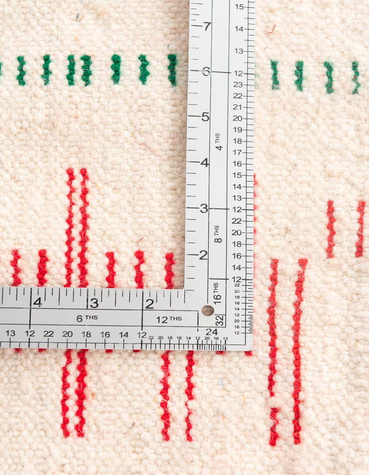 Detail image of 5' x 8'  Hand Knotted Moroccan Wool Rug