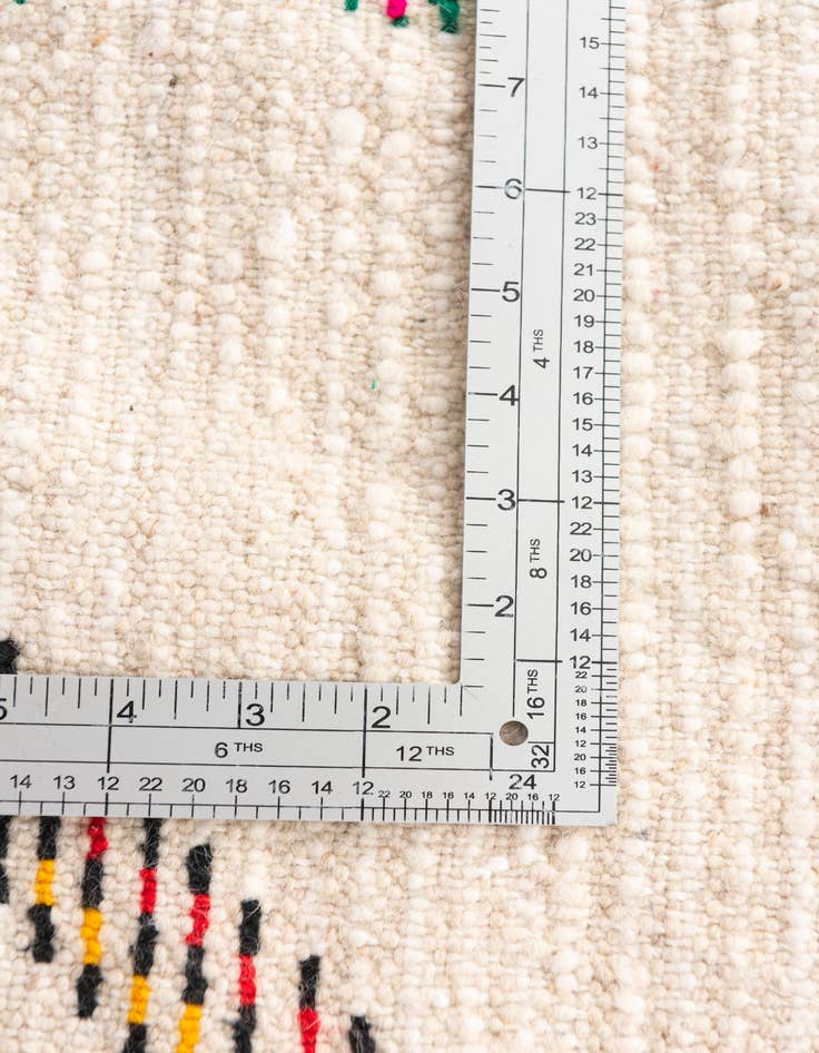 Detail image of 5' 2 x 8' 2  Hand Knotted Moroccan Wool Rug