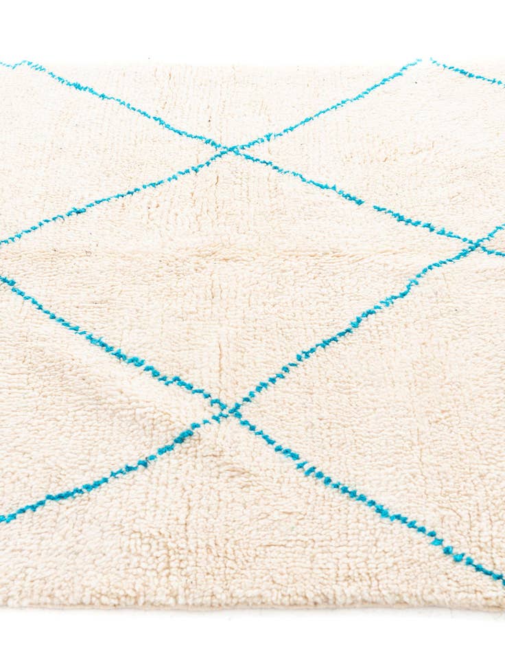 Detail image of 5' x 8' 2  Hand Knotted Moroccan Wool Rug