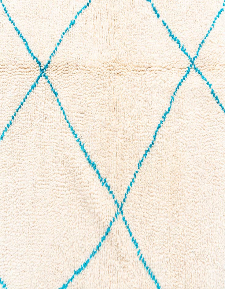 Detail image of 5' x 8' 2  Hand Knotted Moroccan Wool Rug