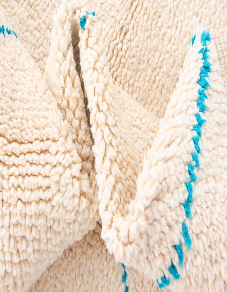 Detail image of 5' x 8' 2  Hand Knotted Moroccan Wool Rug