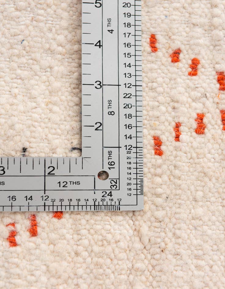 Detail image of 5' 4 x 7' 6  Hand Knotted Moroccan Wool Rug