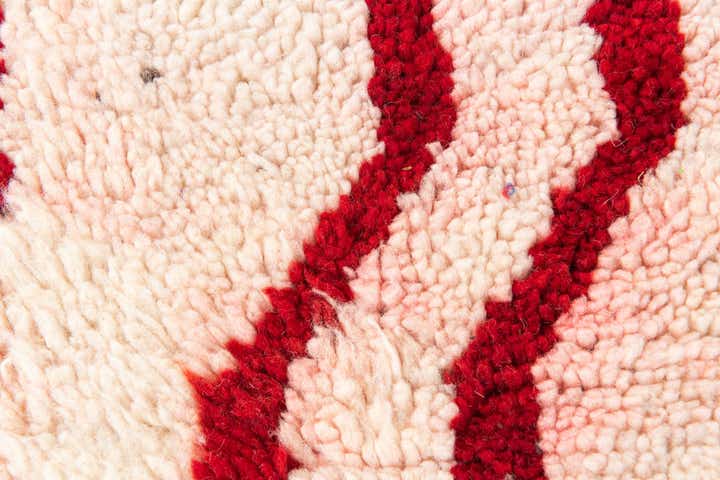 5' x 8' Hand Knotted Moroccan Wool Rug