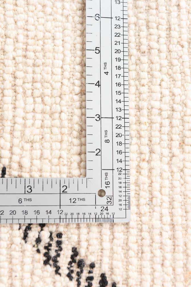 7' 1 x 9' 6 Hand Knotted Moroccan Wool Rug