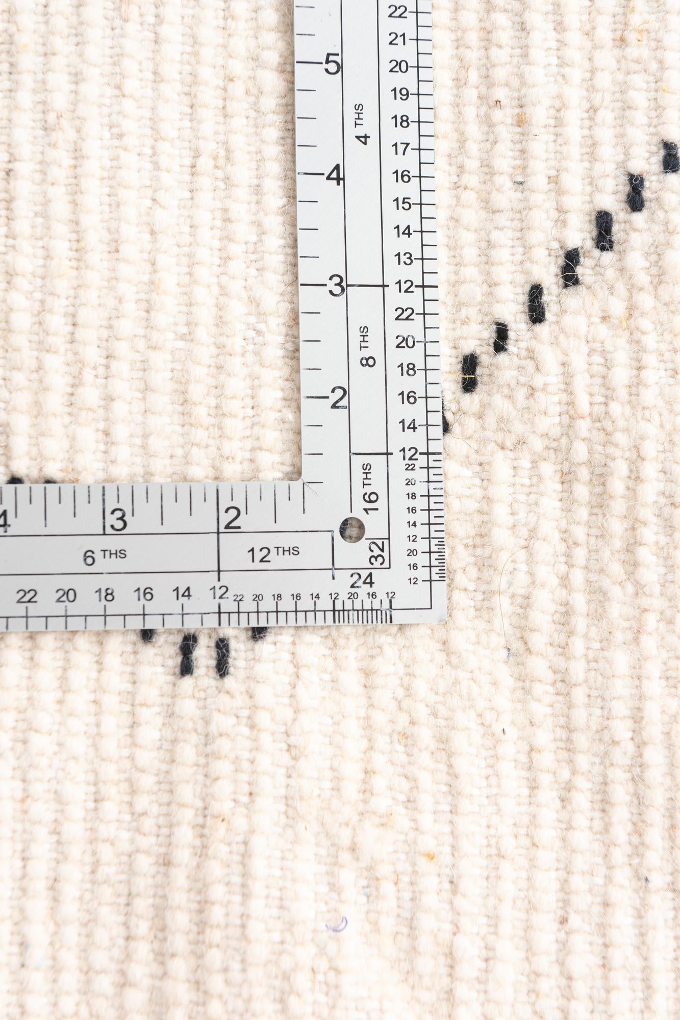 6' 9 x 9' 1 Hand Knotted Moroccan Wool Rug