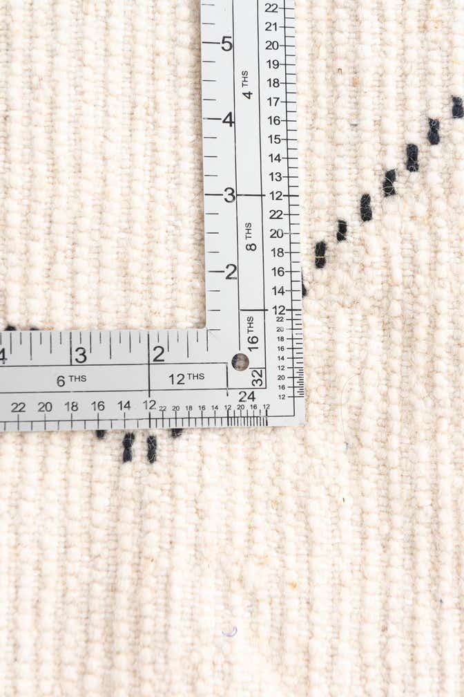 6' 9 x 9' 1 Hand Knotted Moroccan Wool Rug