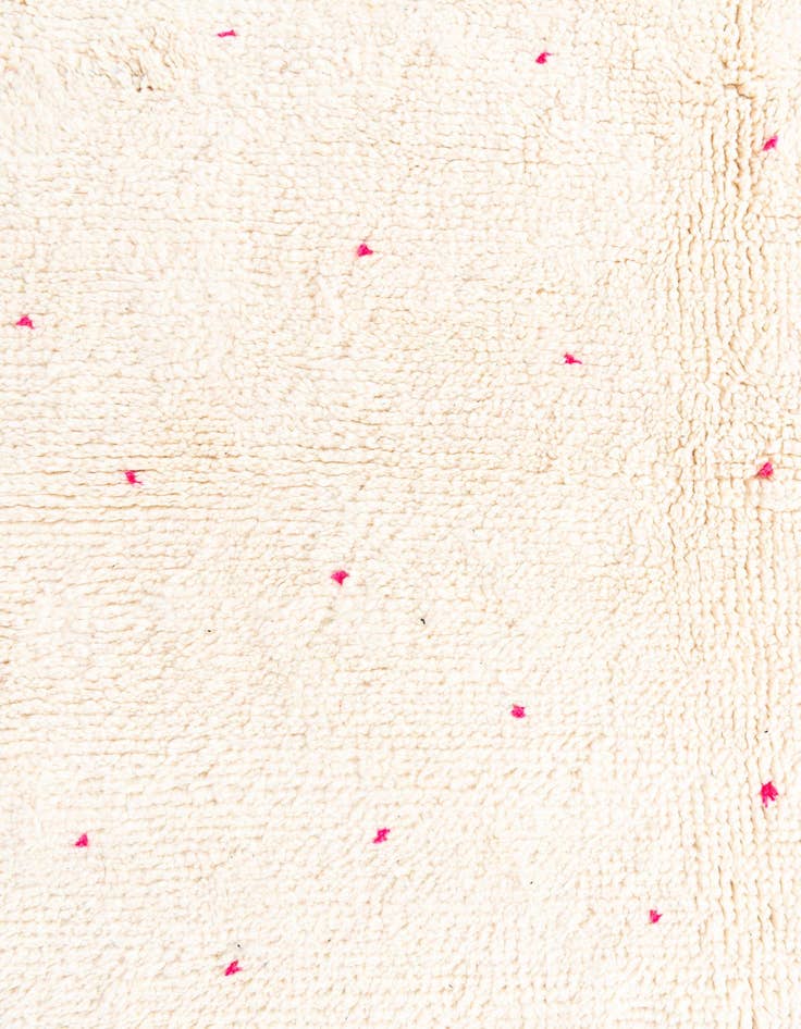 Detail image of 5' 7 x 8'  Hand Knotted Moroccan Wool Rug