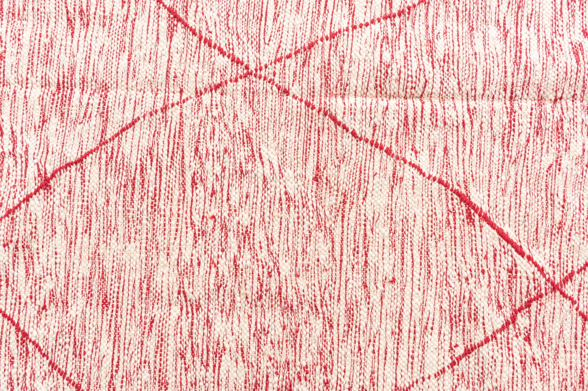 5' x 8' 5 Hand Knotted Moroccan Wool Rug