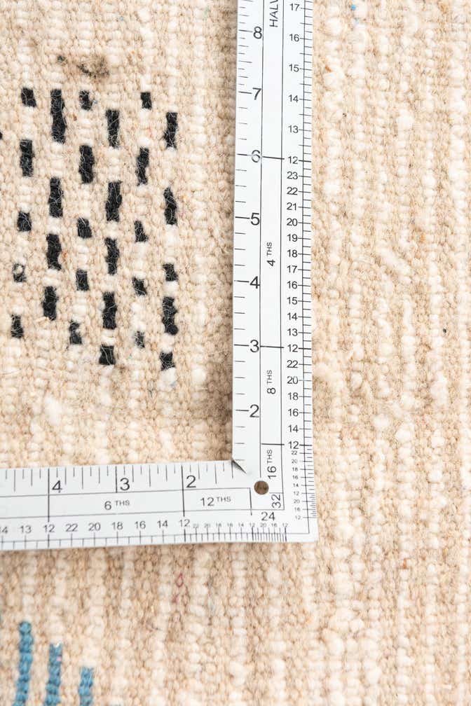 5' 3 x 8' 4 Hand Knotted Moroccan Wool Rug