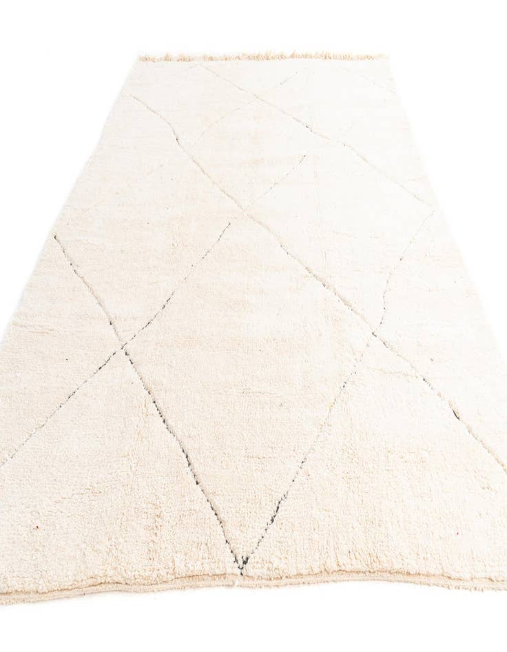 Detail image of 8' 8 x 11'  Hand Knotted Moroccan Wool Rug