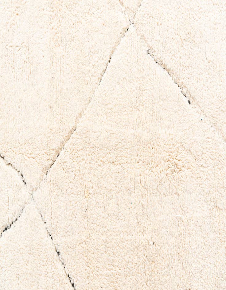 Detail image of 8' 8 x 11'  Hand Knotted Moroccan Wool Rug