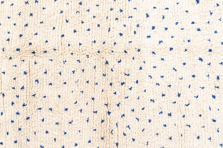 Detail image of 5' 4 x 8' 7 Hand Knotted Moroccan Wool Rug