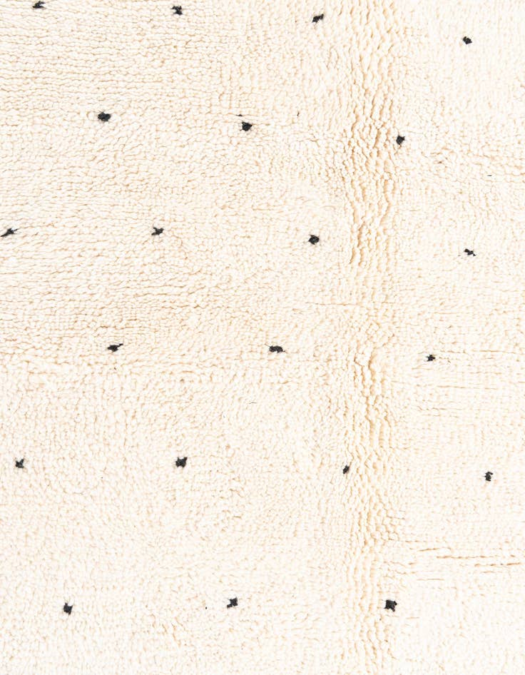 Detail image of 5' 3 x 9'  Hand Knotted Moroccan Wool Rug