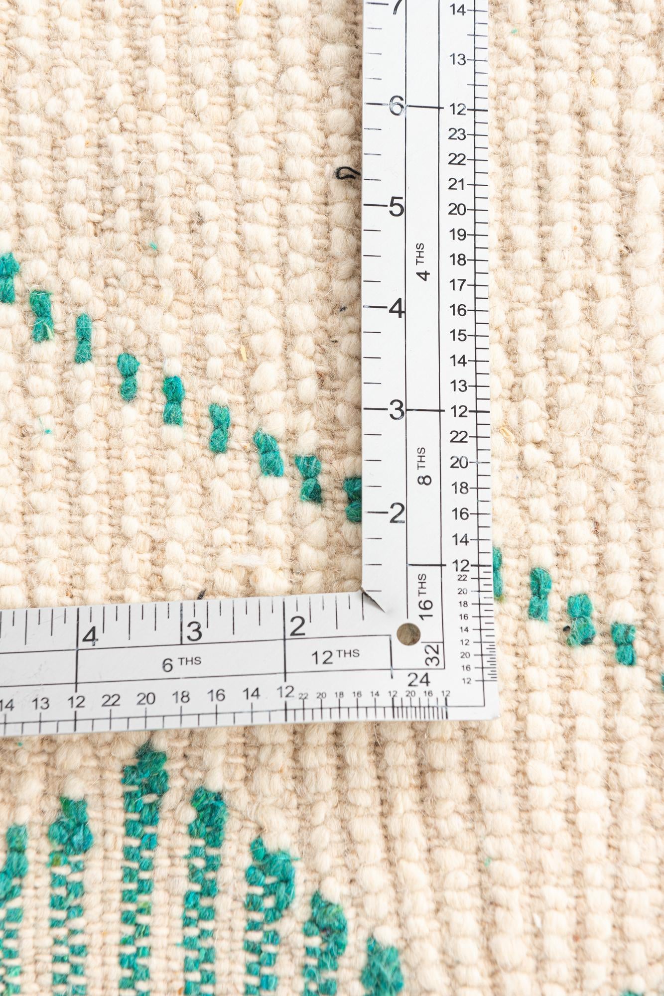 5' 3 x 8' 7 Hand Knotted Moroccan Wool Rug