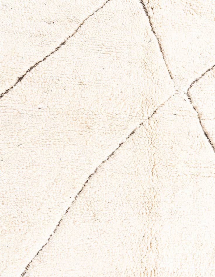 Detail image of 5' 7 x 8' 4 Hand Knotted Moroccan Wool Rug