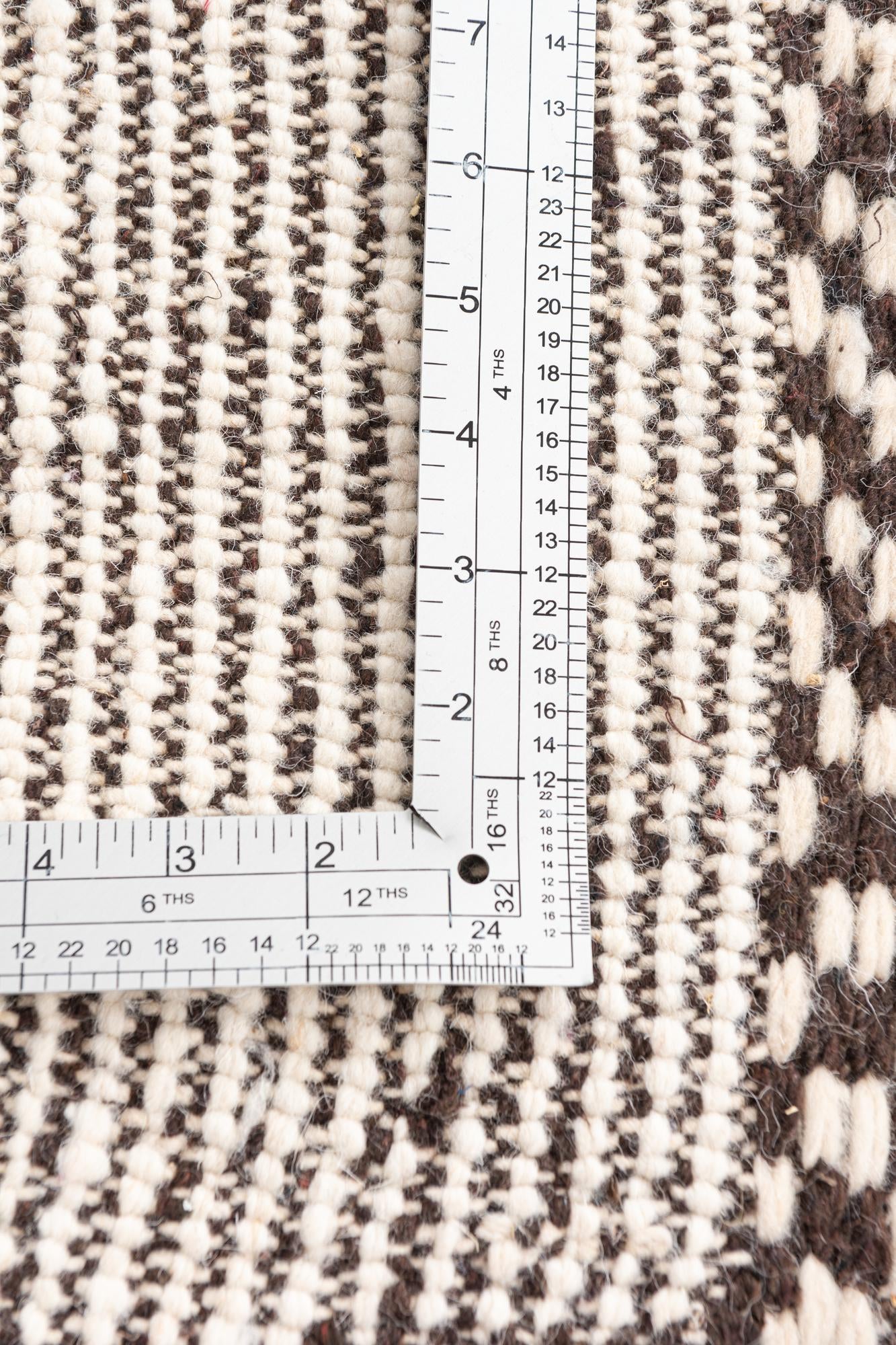 5' 7 x 8' 4 Hand Knotted Moroccan Wool Rug