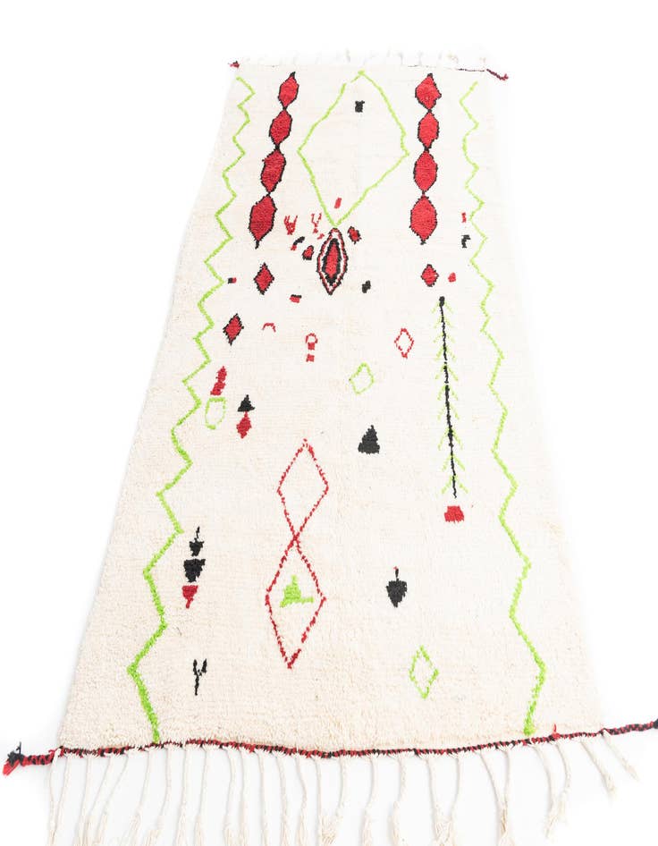 Detail image of 5' x 8' 5  Hand Knotted Moroccan Wool Rug