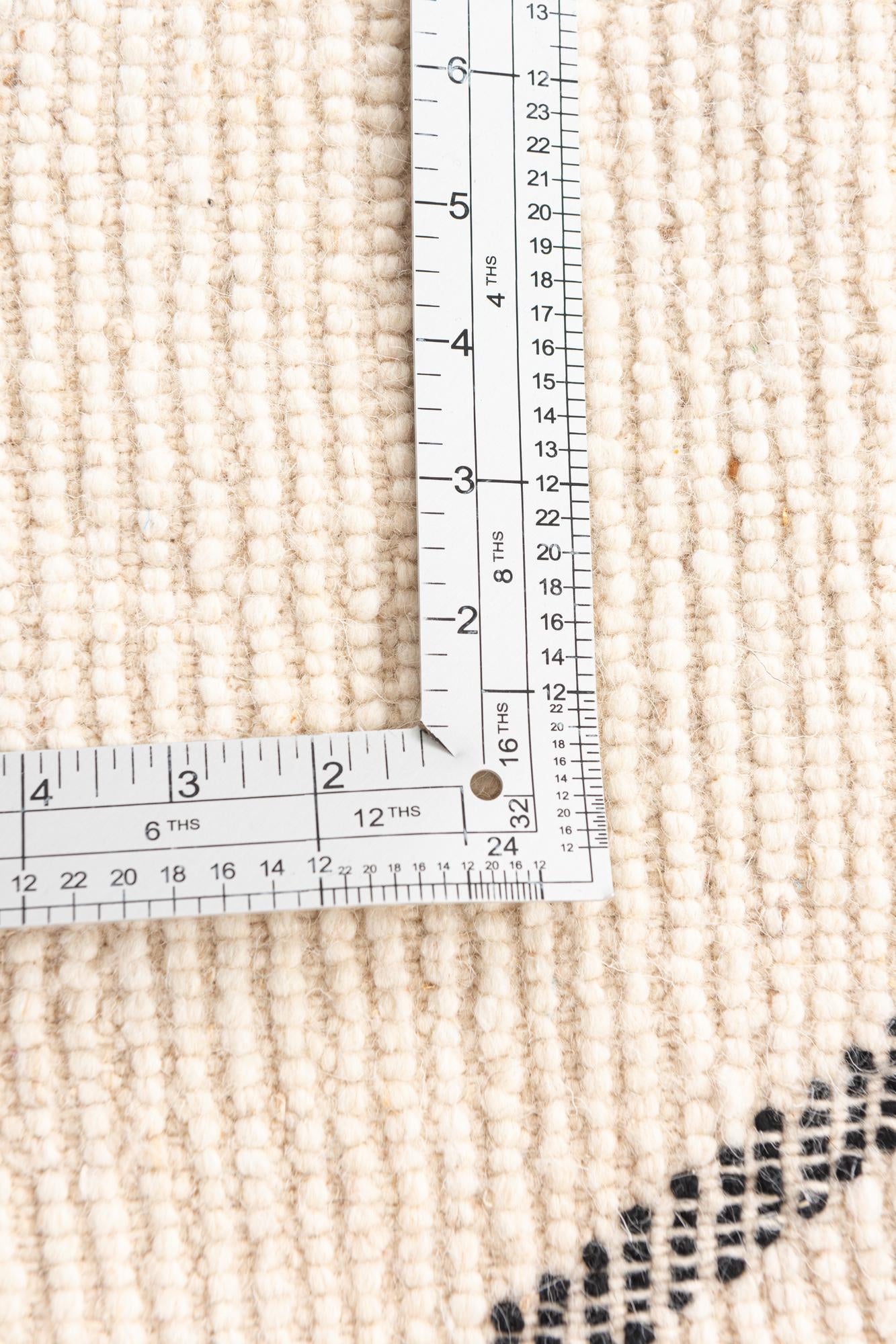 8' 8 x 11' Hand Knotted Moroccan Wool Rug