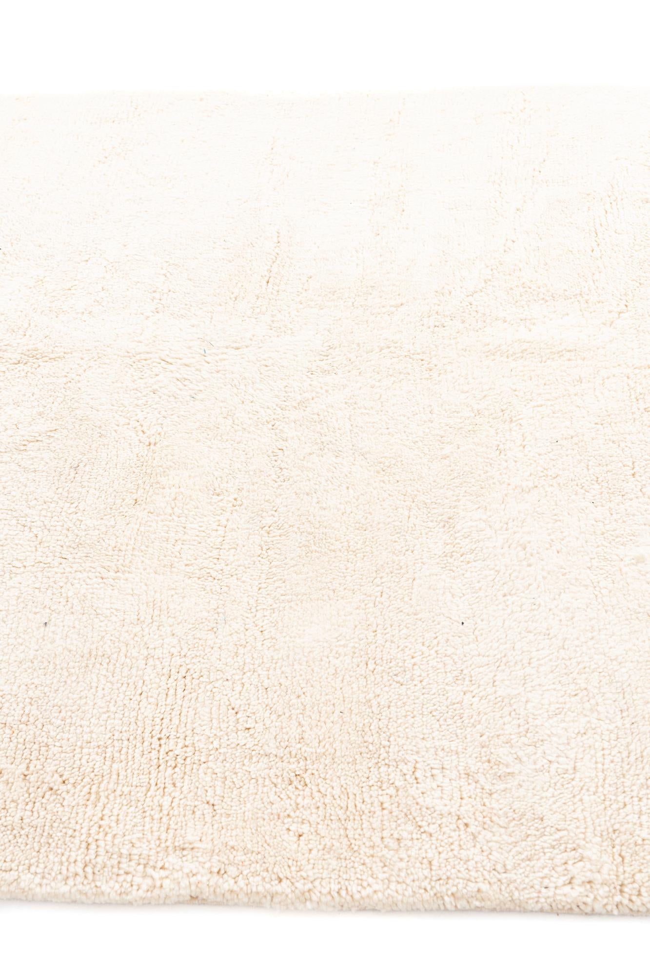 6' 4 x 10' 4 Hand Knotted Moroccan Wool Rug