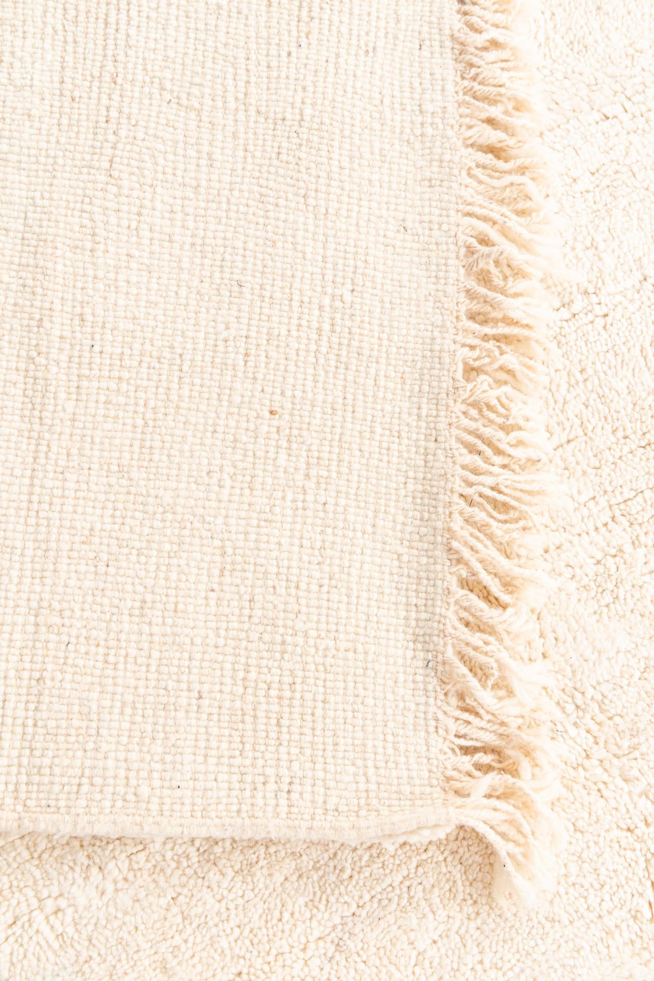 6' 4 x 10' 4 Hand Knotted Moroccan Wool Rug