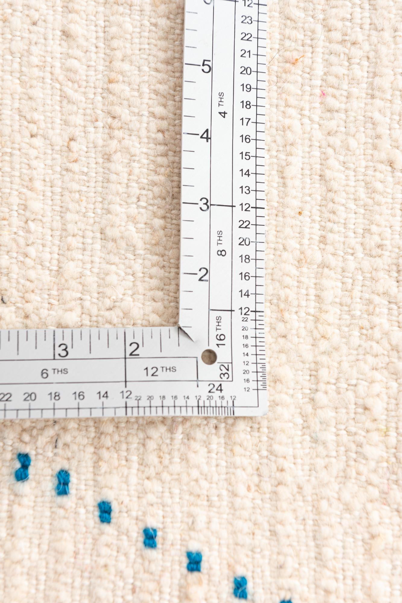 5' 4 x 7' 7 Hand Knotted Moroccan Wool Rug