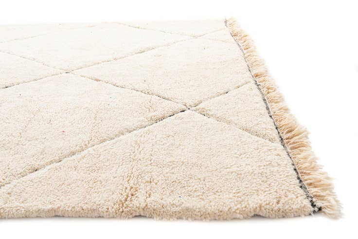 Detail image of 7' 2 x 10' Hand Knotted Moroccan Wool Rug