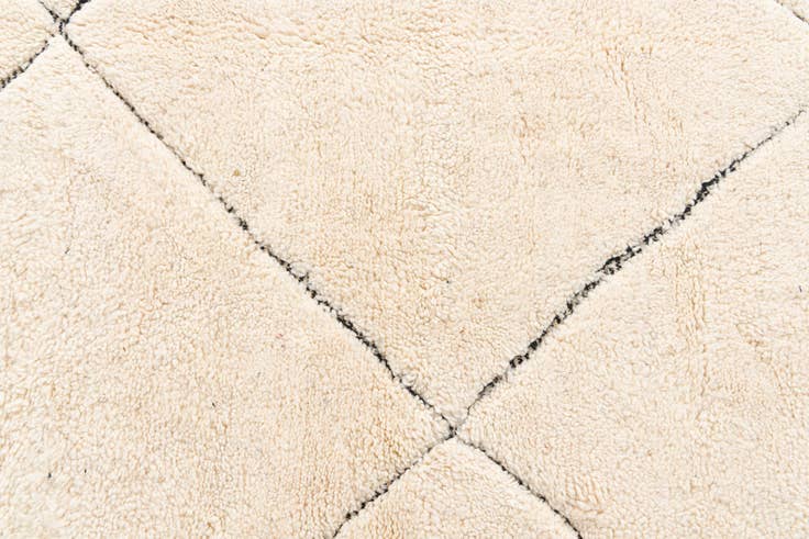 Detail image of 7' 2 x 10' Hand Knotted Moroccan Wool Rug