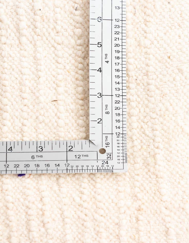 Detail image of 6' 4 x 9' 6  Hand Knotted Moroccan Wool Rug