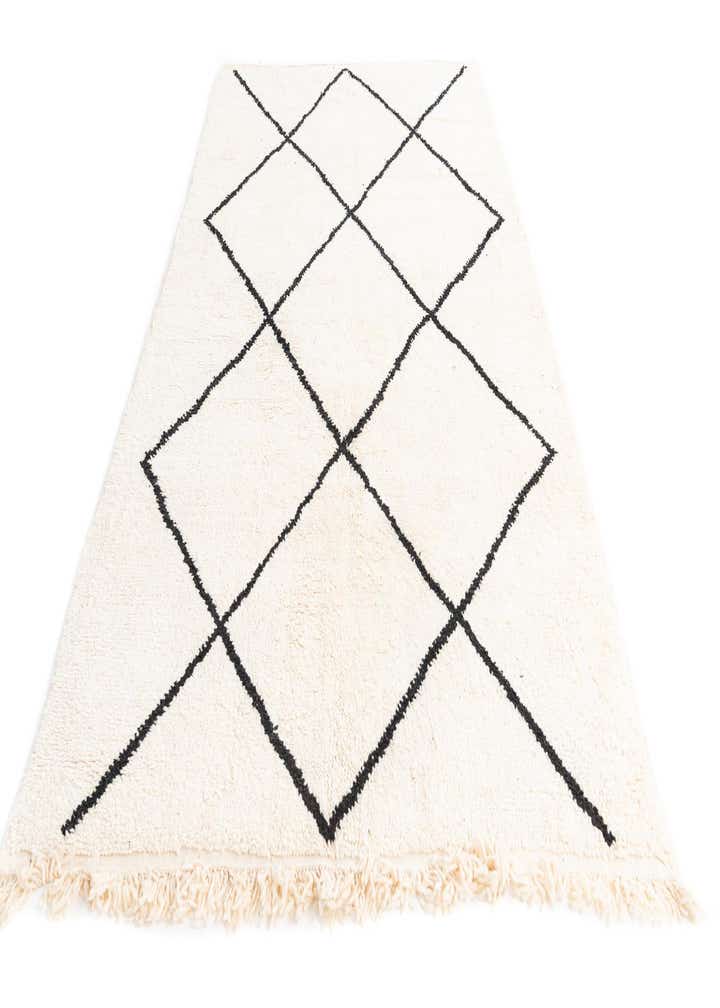 5' 8 x 9' 8 Hand Knotted Moroccan Wool Rug