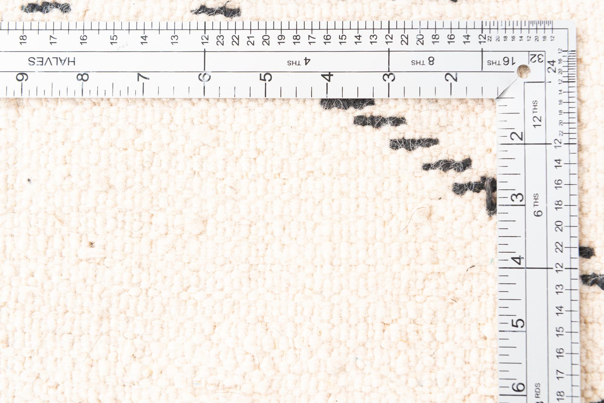 5' x 8' Hand Knotted Moroccan Wool Rug