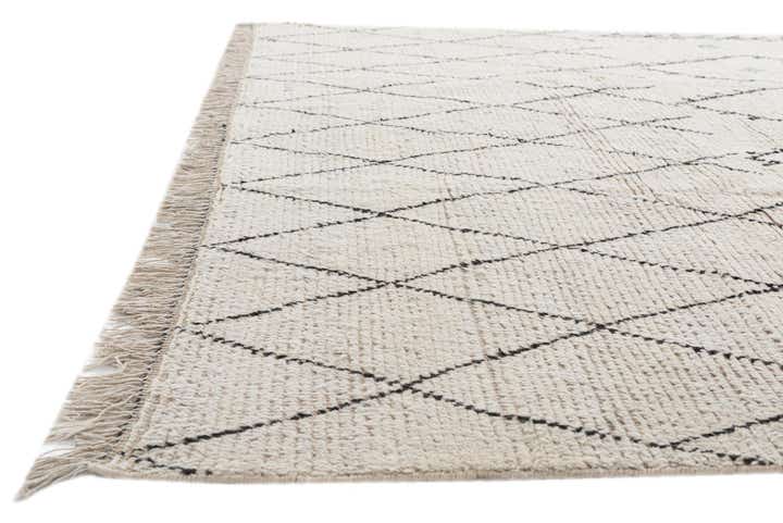 8' x 10' 8 Hand Knotted Moroccan Wool Rug