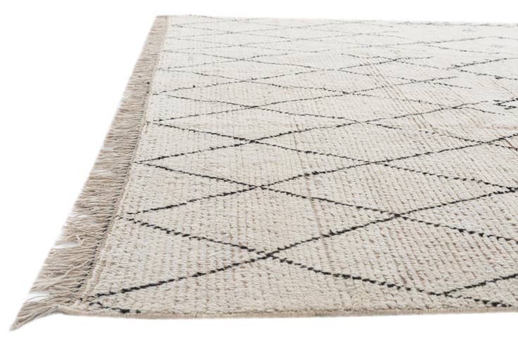 Detail image of 8' x 10' 8 Hand Knotted Moroccan Wool Rug