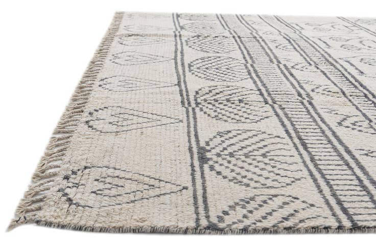 Detail image of 8' x 10' 5 Hand Knotted Moroccan Wool Rug