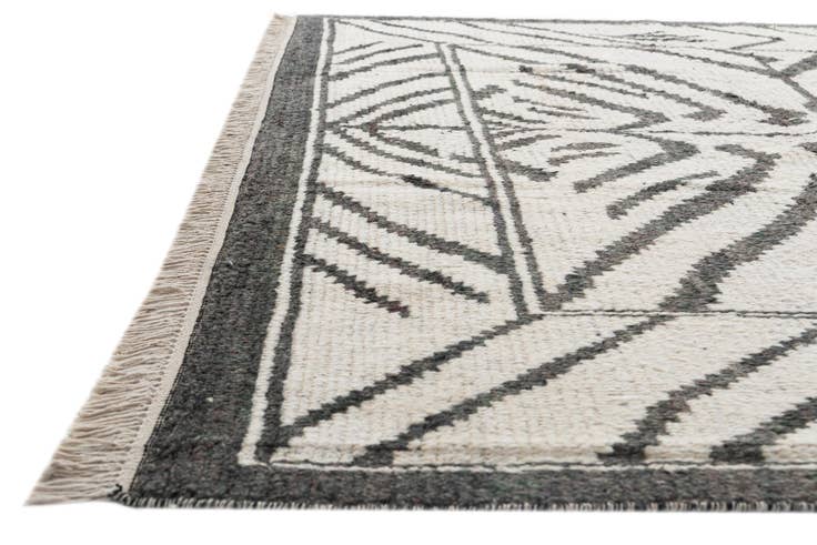 Detail image of 8' 3 x 10' 6 Hand Knotted Moroccan Wool Rug