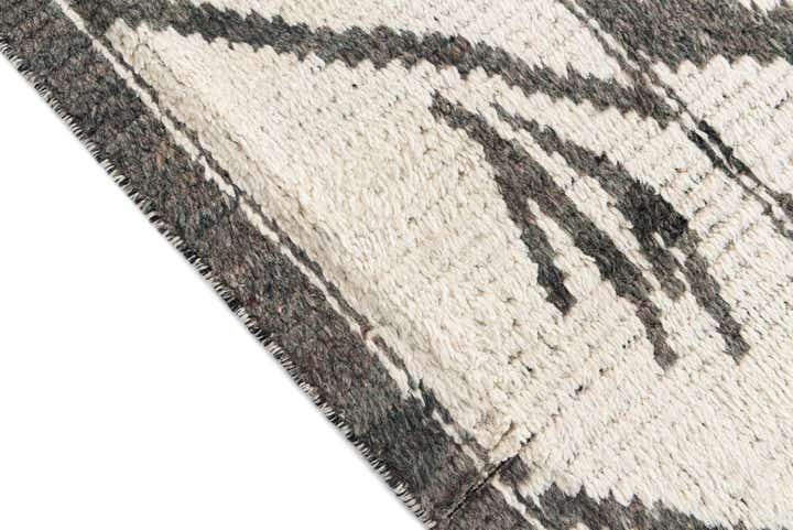 8' 3 x 10' 6 Hand Knotted Moroccan Wool Rug