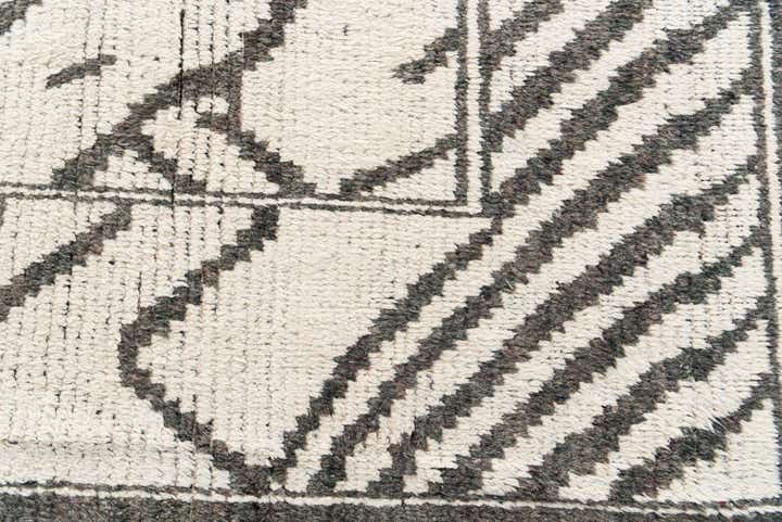 8' 3 x 10' 6 Hand Knotted Moroccan Wool Rug