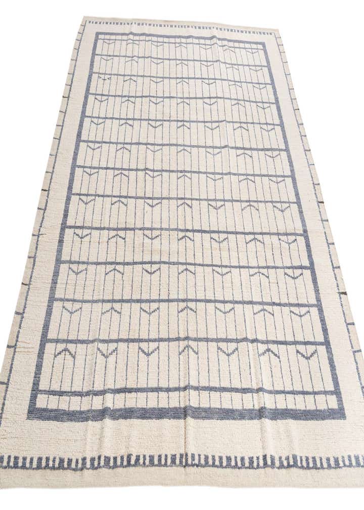 8' 8 x 10' 8 Hand Knotted Moroccan Wool Rug