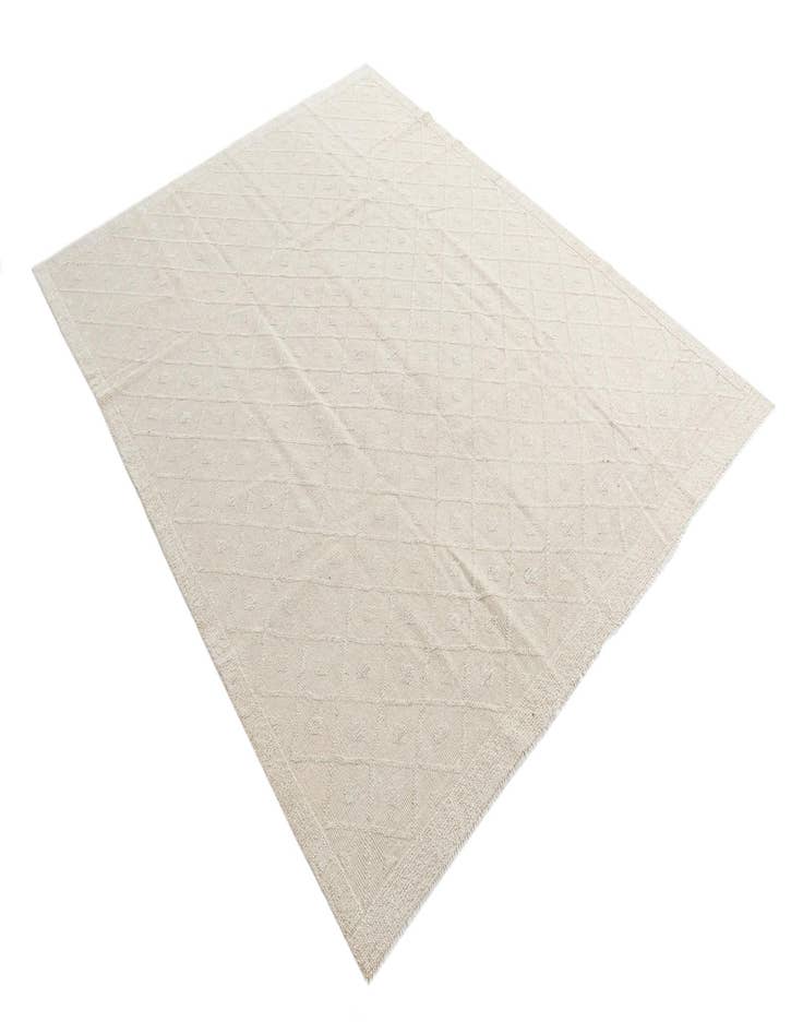 Detail image of 8' 1 x 10' 5  Hand Knotted Moroccan Wool Rug