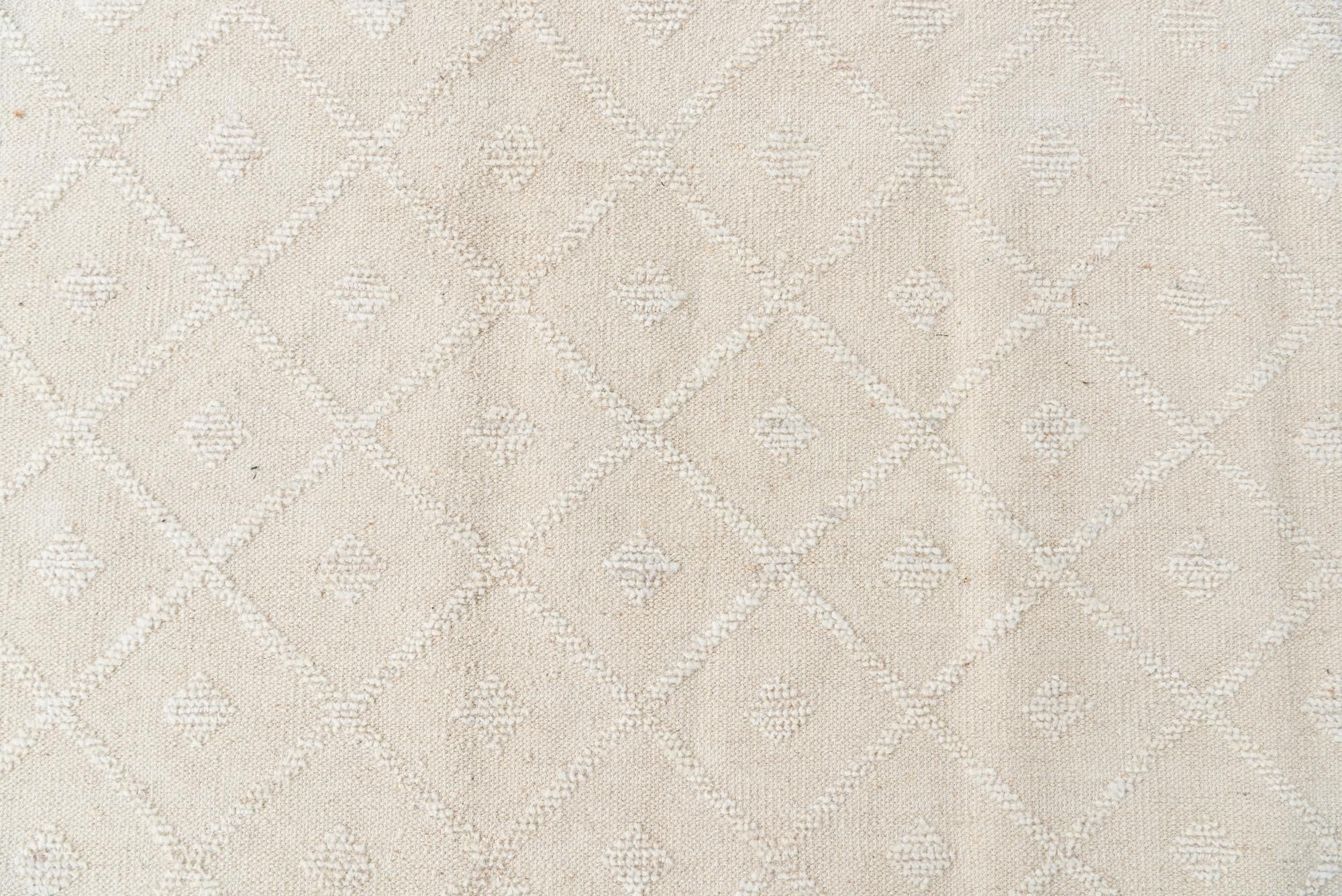 8' 1 x 10' 5 Hand Knotted Moroccan Wool Rug
