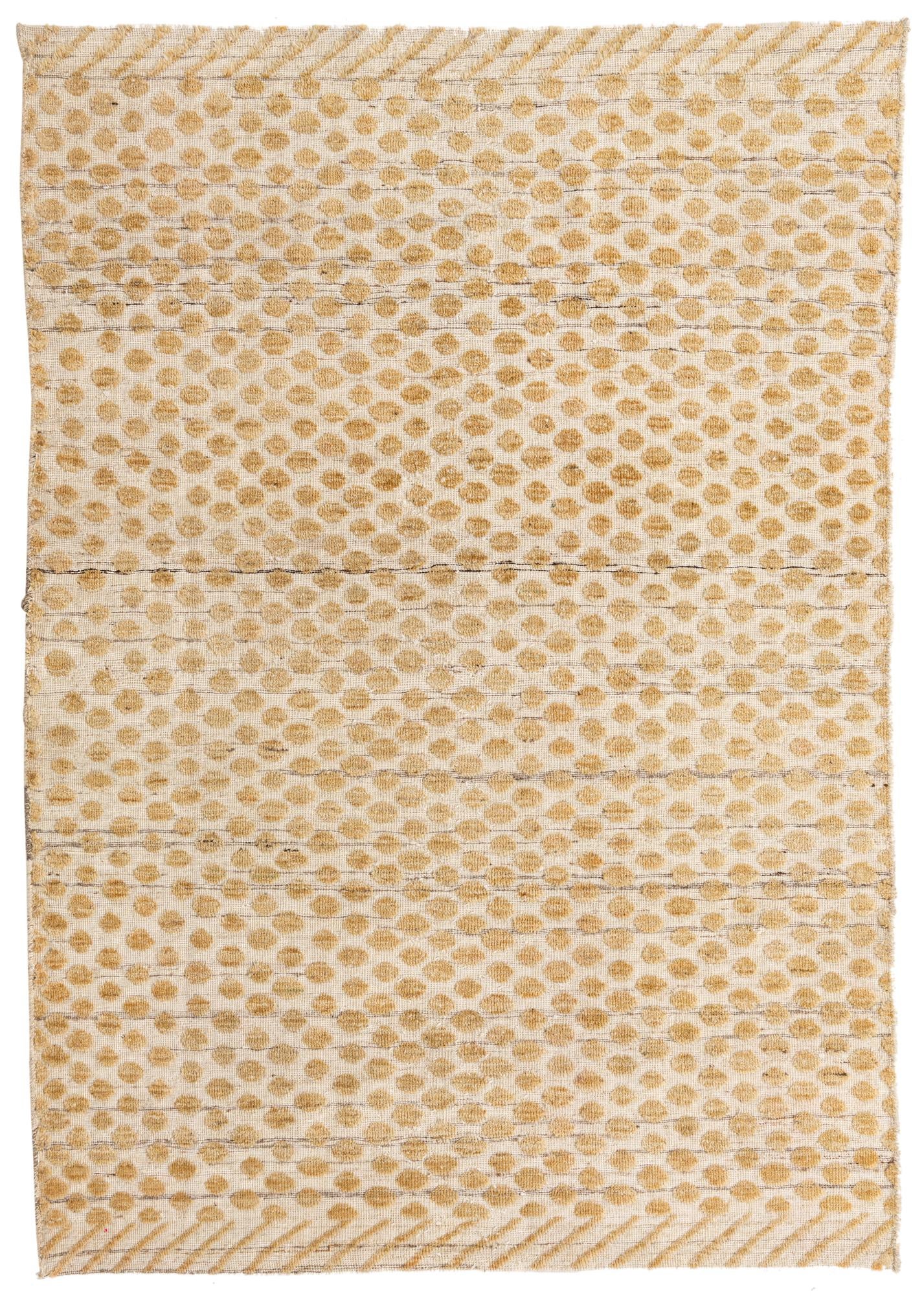 5' 4 x 7' 9 Hand Knotted Moroccan Wool Rug
