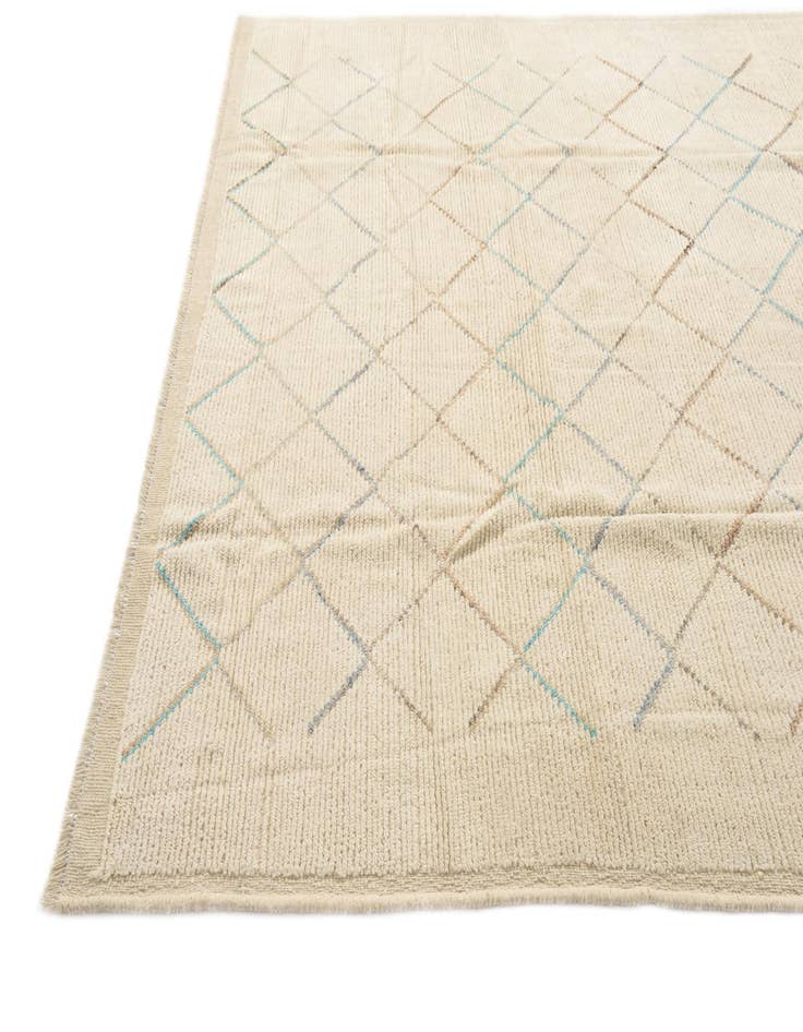 Detail image of 8' 4 x 10' 4  Hand Knotted Moroccan Wool Rug