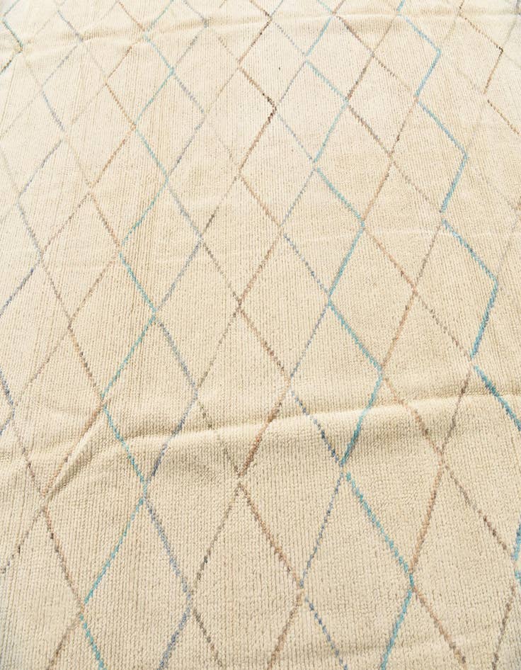 Detail image of 8' 4 x 10' 4  Hand Knotted Moroccan Wool Rug