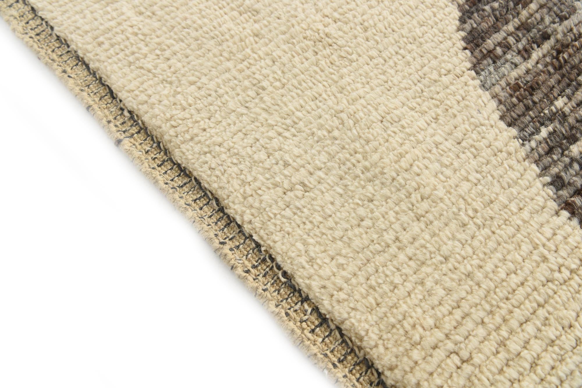 9' 4 x 12' 2 Hand Knotted Moroccan Wool Rug