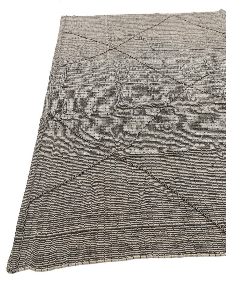 Detail image of 8' 10 x 12' 1  Hand Knotted Moroccan Wool Rug