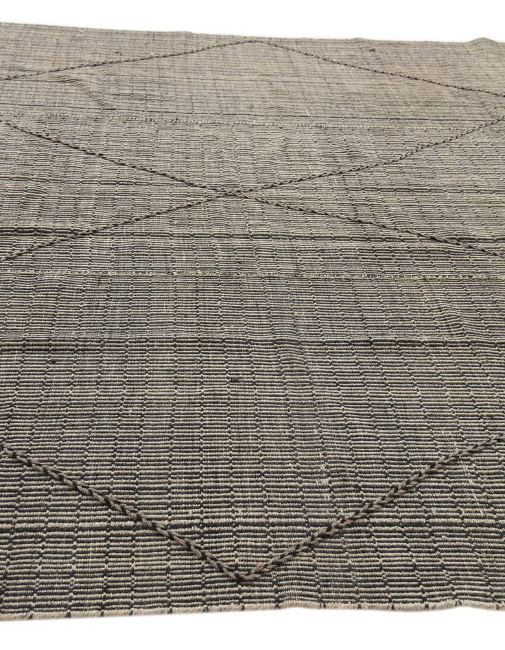 Detail image of 8' 10 x 12' 1  Hand Knotted Moroccan Wool Rug