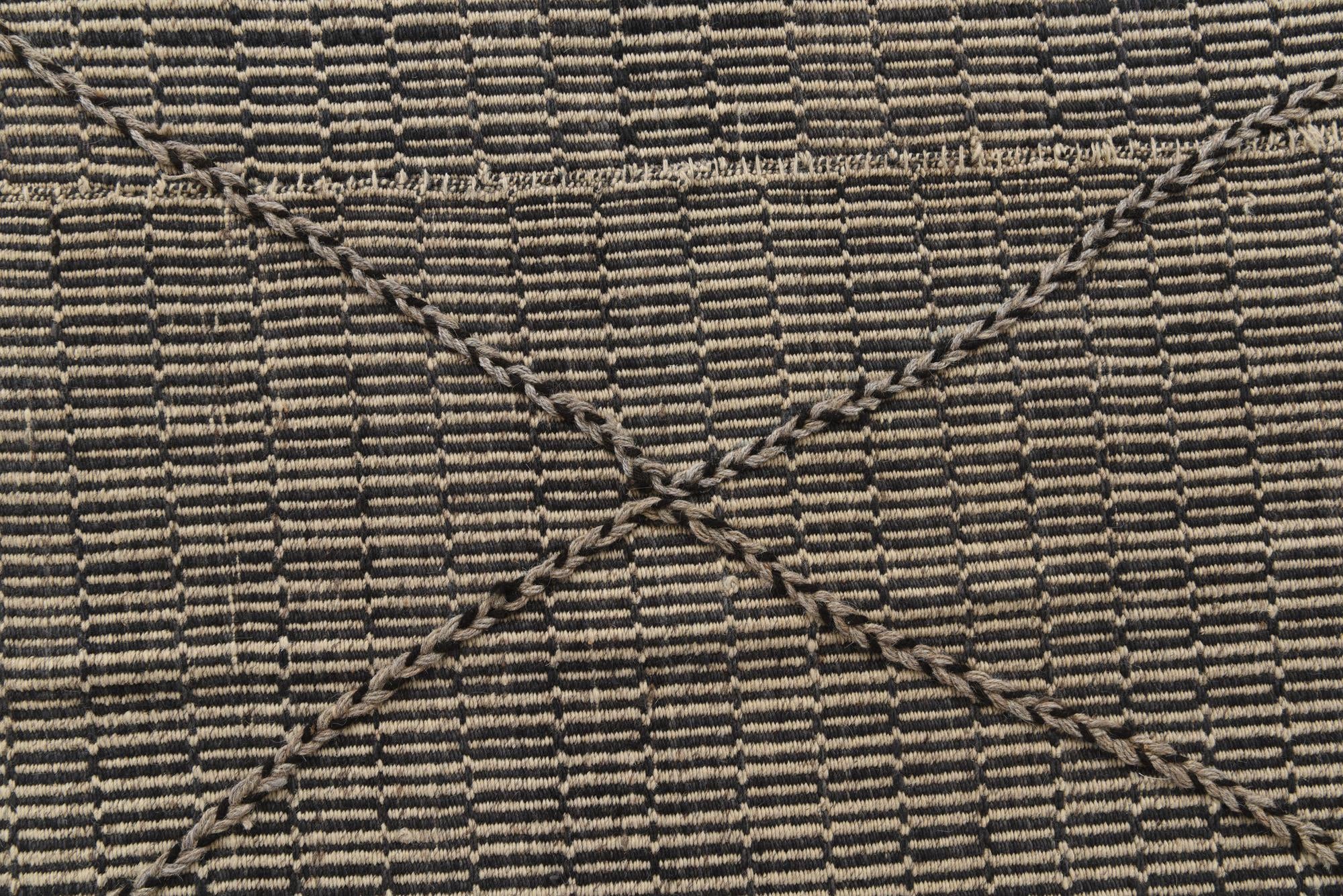 8' 10 x 12' 1 Hand Knotted Moroccan Wool Rug