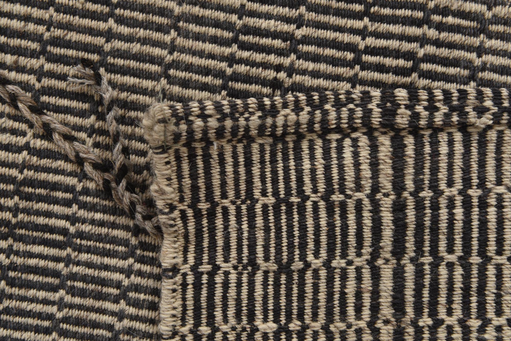 8' 10 x 12' 1 Hand Knotted Moroccan Wool Rug