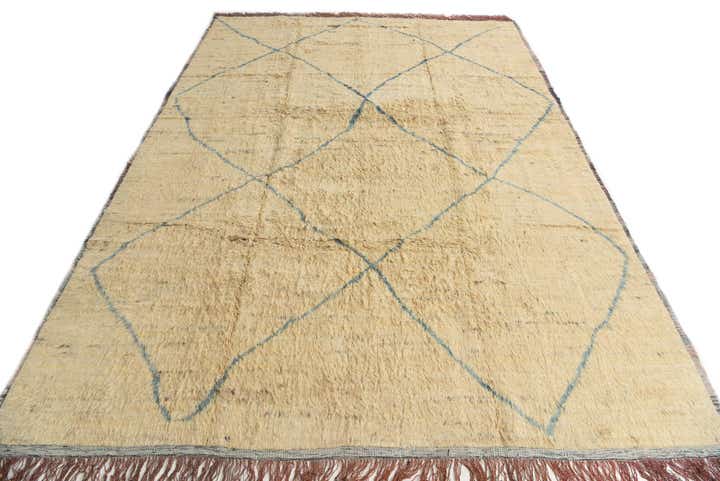 305cm x 430cm Handgeknüpft Marokkanisch Wolle Teppich